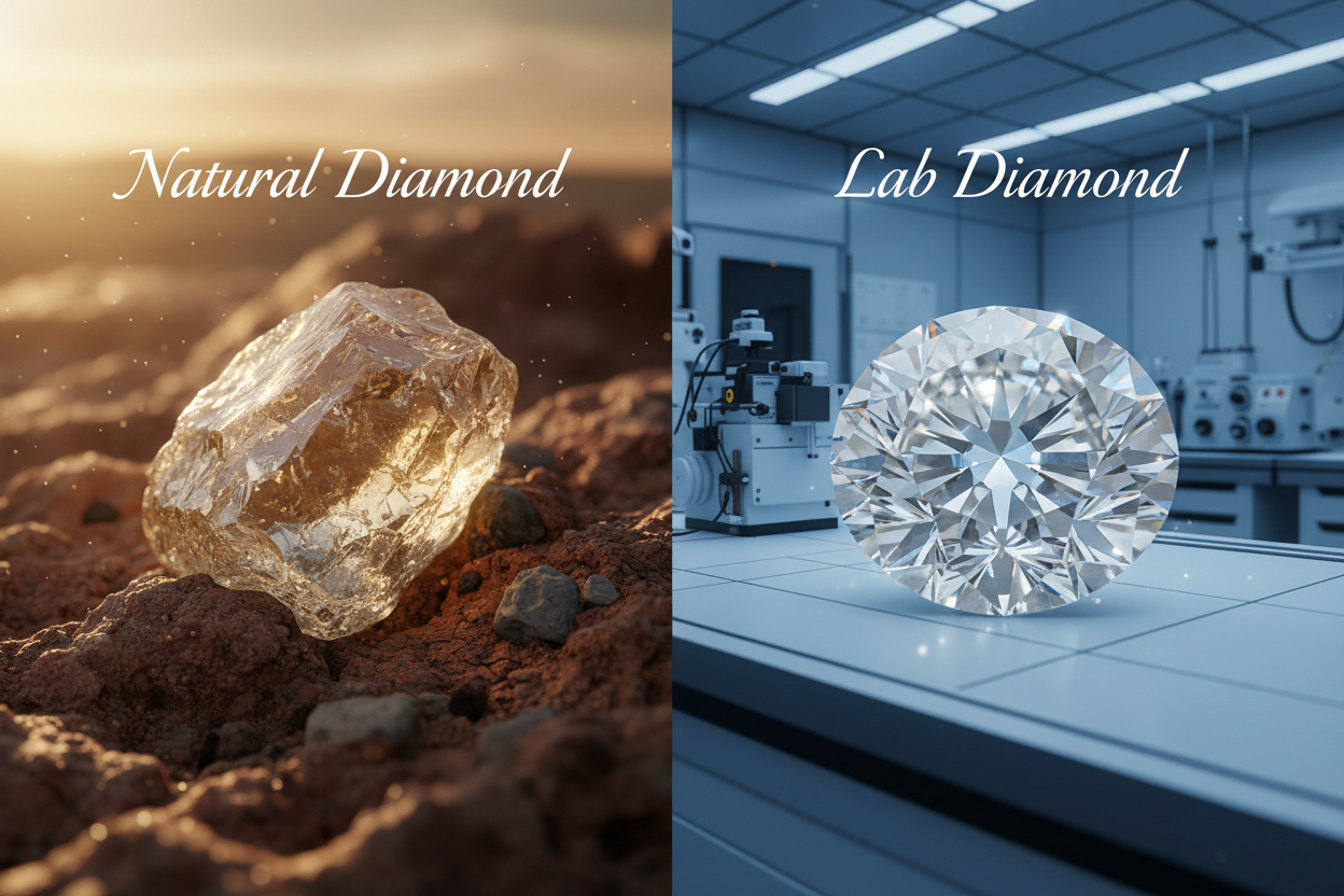 Natural Diamonds vs. Lab Diamonds